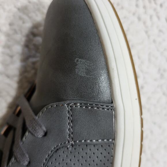 NEW Dune London Tezzy Suede Sneaker Grey Men's size 10 - Picture 7 of 7